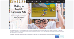 Desktop Screenshot of creativeeducator.tech4learning.com